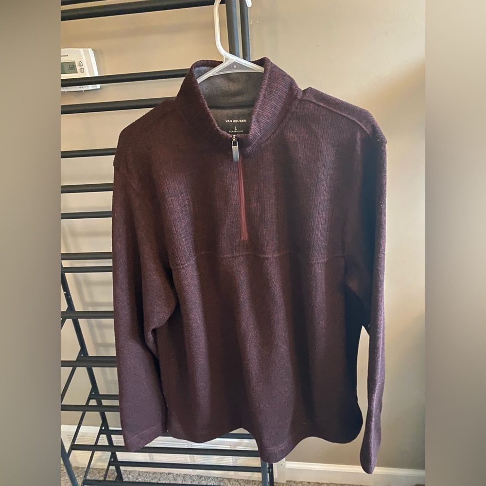 Van Heiden Quarter Zip Sweater
